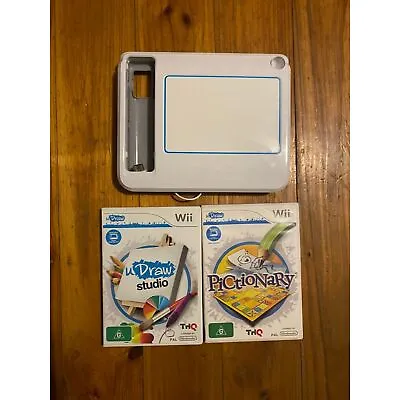 UDraw Game Tablet And Game For Nintendo Wii Used In Good Condition • $39.95