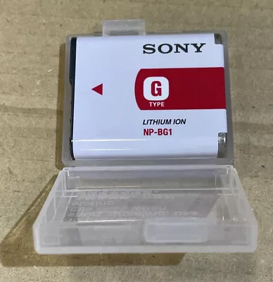 £9.99 • Buy GENUINE SONY G-TYPE NP-BG1 3.6v 3.4Wh CAMERA / VIDEO CAMCORDER BATTERY 