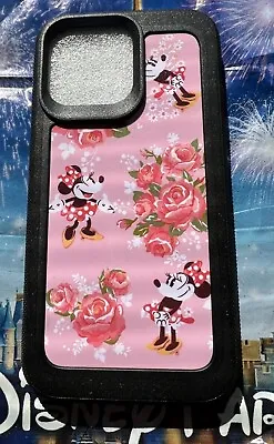 DISNEY PARKS Minnie Mouse Roses IPHONE 15 Pro Max CASE New • $49.95