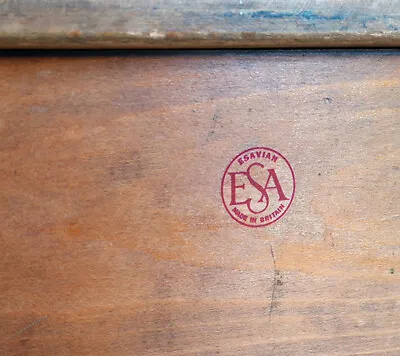 £4.50 • Buy ESA Esavian James Leonard Decal Sticker For Restoration Vintage School Desk