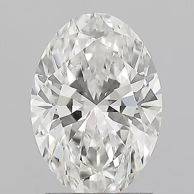 Oval Cut IGI Certified G VS1 Clarity LabGrown Man Made CVD Diamond 2.15 Carat • $6622