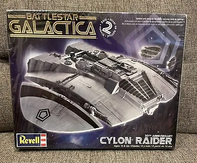 Revell Battlestar Galactica Cylon Raider 30th Anniversary Model 85-6441 SEALED • $94.99
