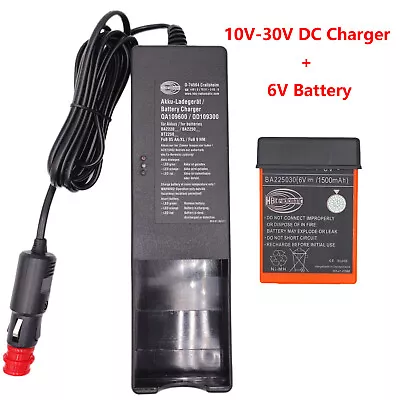 1Pc BA225030 6V Battery + DC 24V Charger For HBC Remote Control Crane FUB 05AA • $178.90