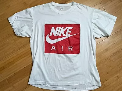 Vintage Men’s Small Nike Air Swoosh Logo 90’s Souvenir T Shirt • $20