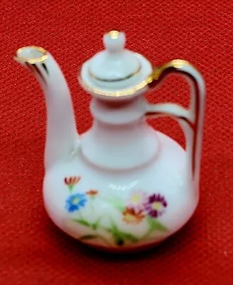 Vintage & Collectible Occupied Japan Miniature Footed Tea / Coffee Pot With Lid • $9.95