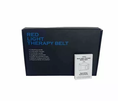 Back Massager & Redlight Therapy With Magnetic Controller Open Box  • $89.95