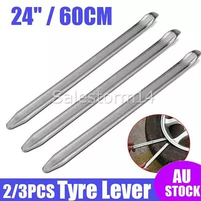 24  Tyre Lever Bar Removal Tire Irons Chrome Car Bike Motorcycle Motorbike I • $39.95