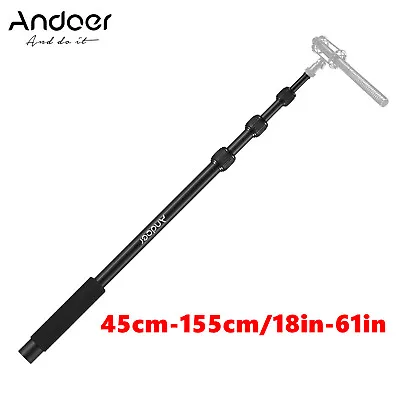 £13.49 • Buy Andoer Handheld Microphone Boom Arm 4-Section Extendable Mic Arm O1J2