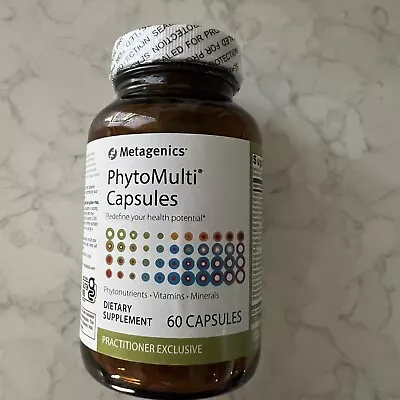 Metagenics PhytoMulti Capsules 60 Capsules Exp 1/2025 NEW Sealed • $59