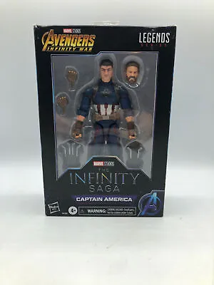 Marvel Legends Infinity War Saga Captain America Action Figure • $20.68