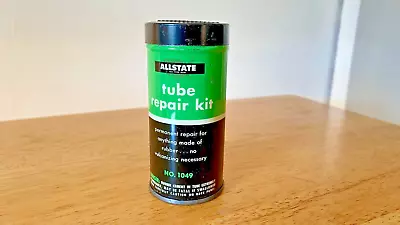 Vintage Empty Can Allstate Tube Repair Kit # 1049 • $4.95