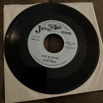 Elmo James Gotta Find My Baby/Dust My Broom 7” 45 RPM Jewel Records • $11.99