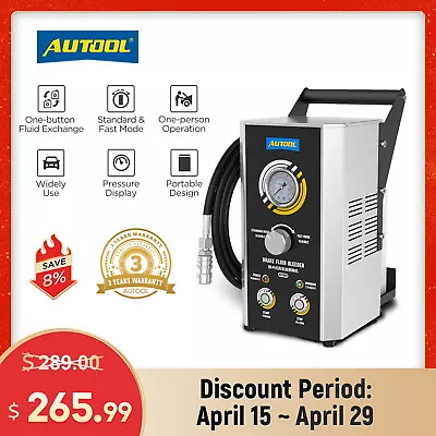 Auto Brake Bleeder Kit Electric Brake Fluid Oil Exchange Vacuum Pressure Machine • $265.99