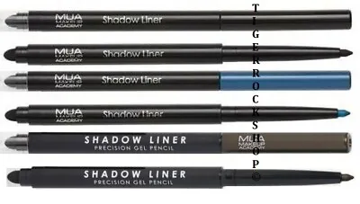 £3.50 • Buy Eye Liner Gel Pencil MUA Shadow Liner Precision Blue Brown Black 💥NO DRAG💥