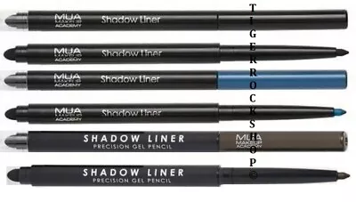 £3.50 • Buy Eye Liner Gel Pencil MUA Shadow Liner Precision Blue Brown Black 💥NO DRAG💥