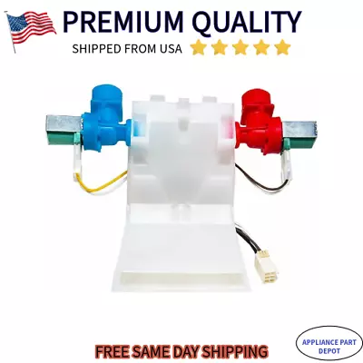 W10144820 Water Inlet Valve For Whirlpool Kenmore Maytag Washers W10311458 • $17.97