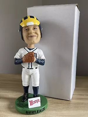 Autographed RICK LEACH Michigan Wolverines Football MiLB 2009 SGA Bobblehead NIB • $550