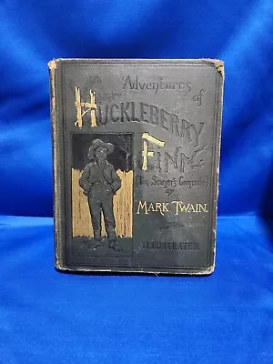 Mark Twain Huckleberry Finn  1st Edition  • $225