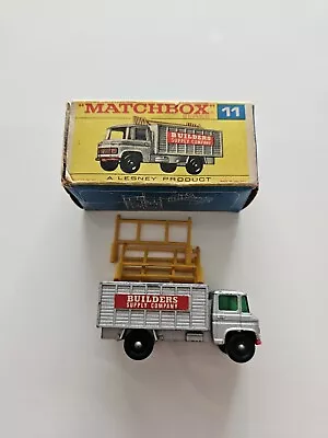 Matchbox Series No11 Scaffold Truck Boxed • £2.77