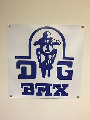 Old School Bmx  Dg 2x2 Banner Vdc  Mancave Display • $35