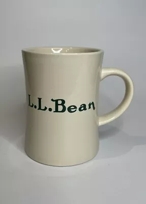 Vintage LLBean Mug Ceramic Restaurant Ware Heavy Maine Classic • $15