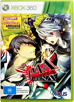 P4A Persona 4 Arena Xbox 360 PAL (No Soundtrack CD) • $79.90