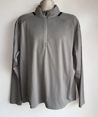 PING Sensor Cool Gray 1/4 Zip Long Sleeve Golf Pullover Size XXL • $19.99