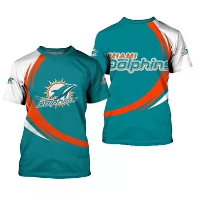 Miami Dolphins All Over Printed ShirtMiami Dolphins Fan Shirt 3d Gift • $21.35