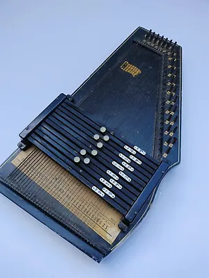 Vintage Autoharp Oscar Schmidt Black Mid-Century  • $145