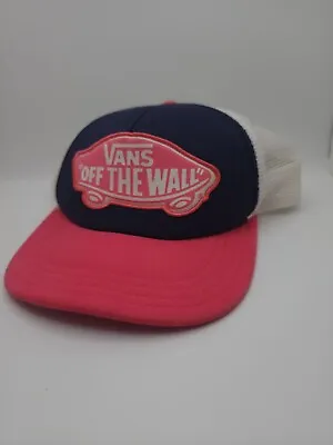 VTG Vans Off The Wall Mesh Foam Trucker Hat Skateboarding 90s? • $5