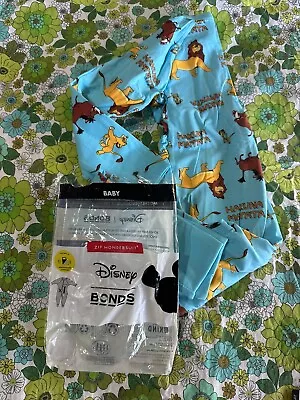 BNWT Bonds Wondersuit Zippy Disney The Lion King Size 3 • $25