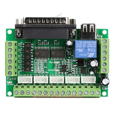 Cnc Router 5 Axis Breakout Board For Microstep Controller & 0-10V Analog Output • $22.67