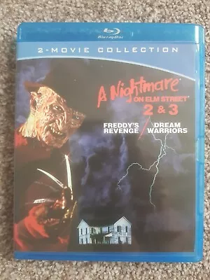 A Nightmare On Elm Street Part 2 (1985) And 3 (1987) - US Region Free Blu-ray • £24.99