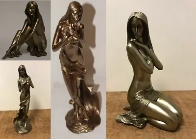 Modern Bronze Nude Lady Figurines Statues By Leonardo Collection Brand New  • £22.99