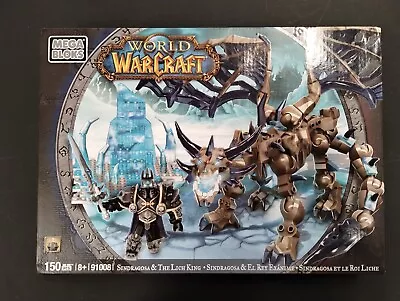 Mega Bloks World Of Warcraft Sindragosa & The Licht King SEALED NEW • $64.99