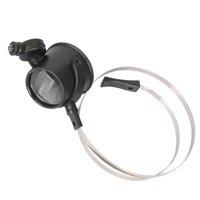 £7.06 • Buy Magnifier Visor Jeweler' S Loupe Magnifier Glasses Visor Magnify Goggles