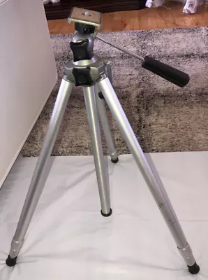 Velbon Professional Aluminum Adjustable Tripod Camera Video Photo MG-31 Vintage • $49.99