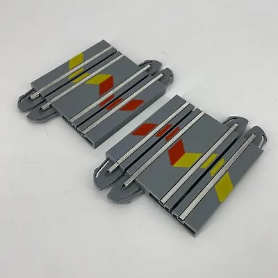 2x Micro Scalextric My First Latest 2019 2020 2021 2022 2023 SHORT Straight GREY • £2.95