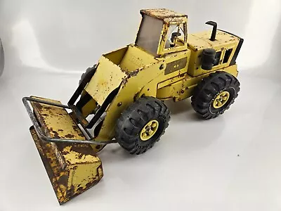 Vintage Tonka Front End Loader Pressed Steel Metal Toy • $25