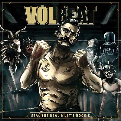 Volbeat Seal The Deal & Lets Boogie 12x12 Album Cover Replica Poster Print • $22.99