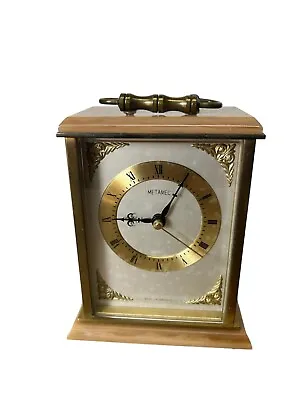£45.50 • Buy Vintage Metamec Carriage Clock Brass
