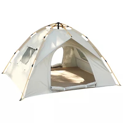 2-3 Man Person Camping Tent Oxford Cloth Waterproof Room Outdoor Hiking Tent • $52.64