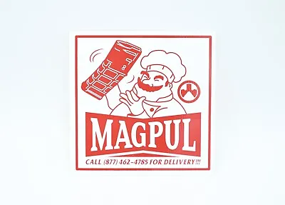 Magpul  Pizza Mags Delivery  Logo Sticker/logo Decal Mapul Sling Mbus Shot Show • $5.99