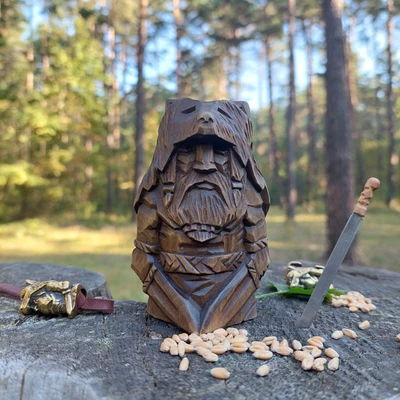 £58.88 • Buy Ulfhedinn Berseker Statue Norse God Figurine