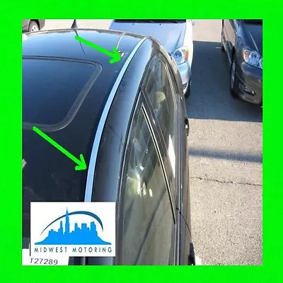 2008-2014 Mercedes C Class W204 Chrome Roof Trim Moldings W/5yr Warranty 2pc  • $35.46