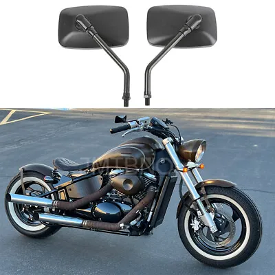 For Suzuki Boulevard C50 M109R M50 C90 M90 Rectangle Motorcycle Rearview Mirrors • $25.59