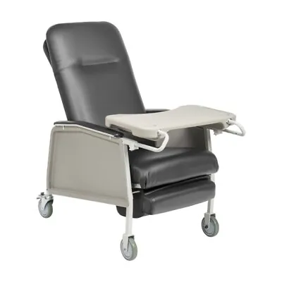 Drive Medical D574EW-CHAR  3 Position Heavy Duty Bariatric Geri Chair Recliner • $799