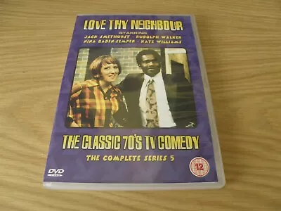 Dvd Tv Series- Love Thy Neighbour - Series  5 (1974)  - Region 2 • £4.75