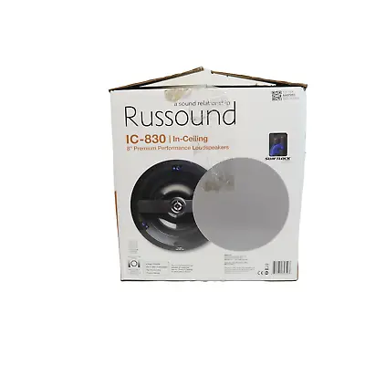 Russound IC-830 8  In-Ceiling Premium Performance Loudspeakers • $240