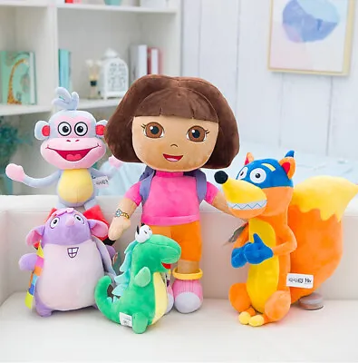 £5.58 • Buy New DORA The Explorer Swiper Fox Boots Monkey Plush Toy Stuffed Doll Kids Gift